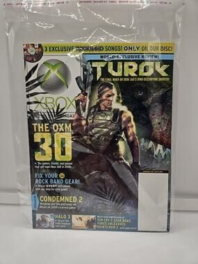 Official Xbox Magazine February 2008 Magazine Only No Demo Disc Inserts Attached